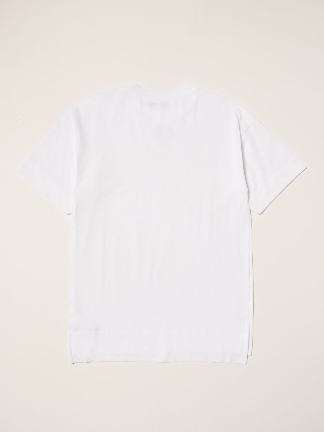 T-shirt N° 21: N ° 21 cotton T-shirt with logo white 2