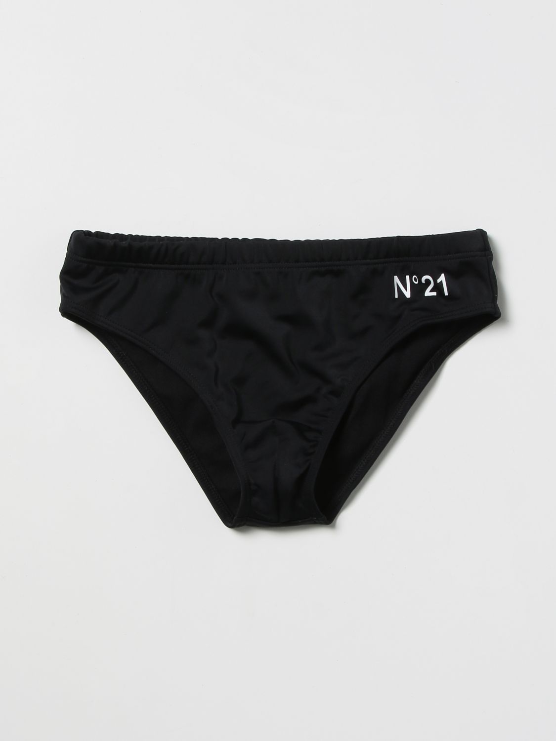 Swimsuit N° 21: N° 21 swimsuit for boys black 1