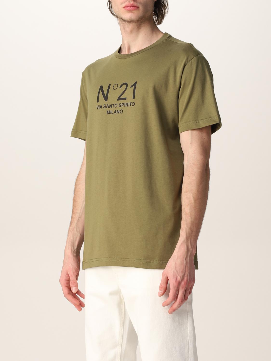 N 21 Tシャツ メンズ Tシャツ N 21 メンズ ミリタリー Tシャツ N 21 F Giglio Com