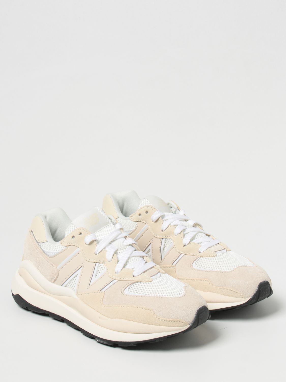 NEW BALANCE: 5740 sneakers in mesh and leather - Beige | New sneakers online on GIGLIO.COM