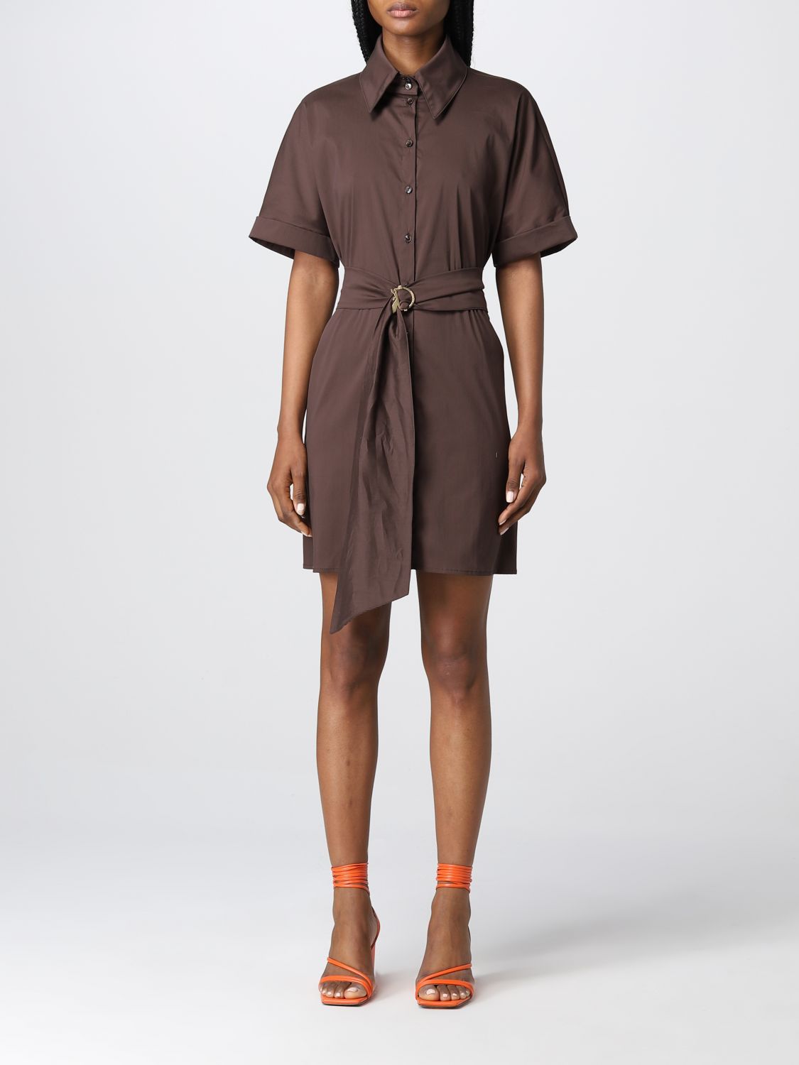 Patrizia Pepe Outlet: dress for woman - Dark | Patrizia Pepe dress ...