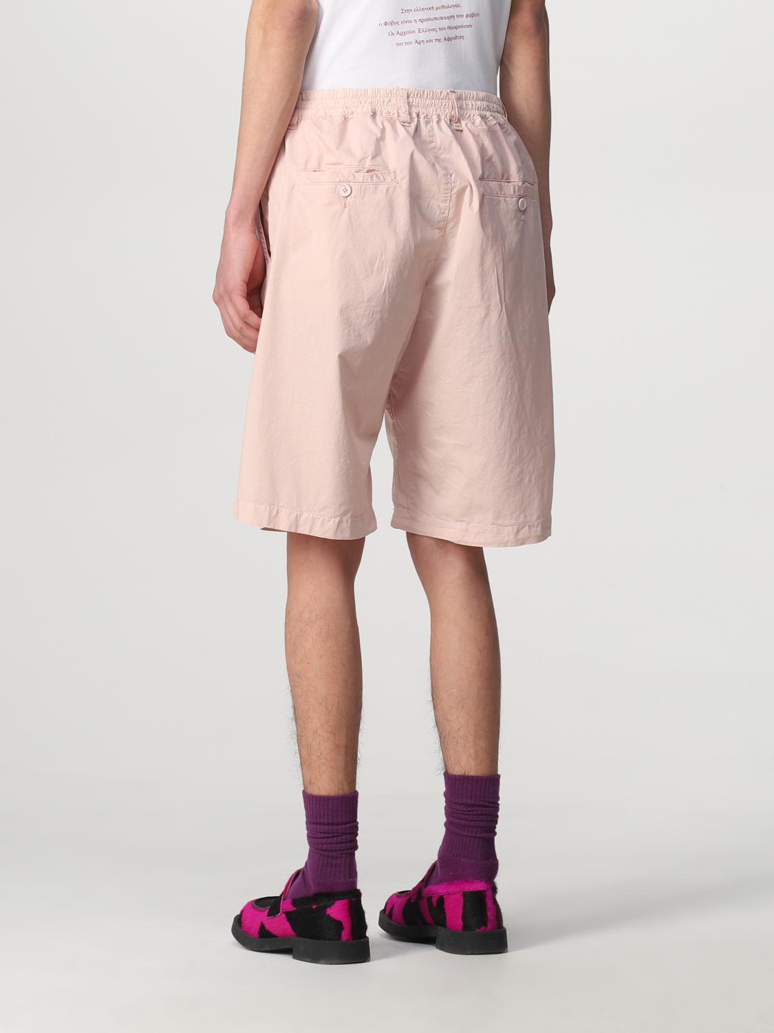 Paura ショートパンツ メンズ ピンク ショートパンツ Paura 07dp5018m Giglio Com