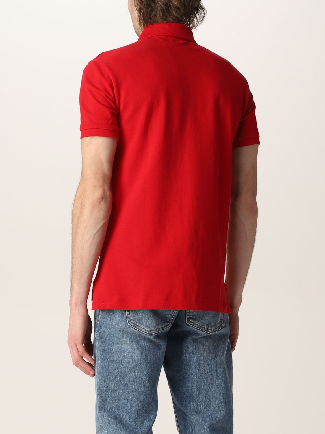Polo shirt Polo Ralph Lauren: Polo Ralph Lauren cotton polo shirt with logo red 2