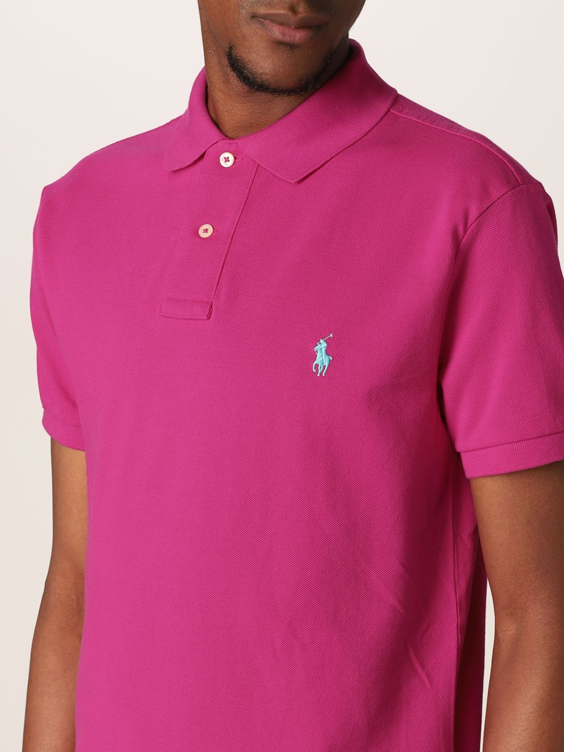 POLO衫 Polo Ralph Lauren: Polo Ralph Laurenpolo衫男士 紫红色 3