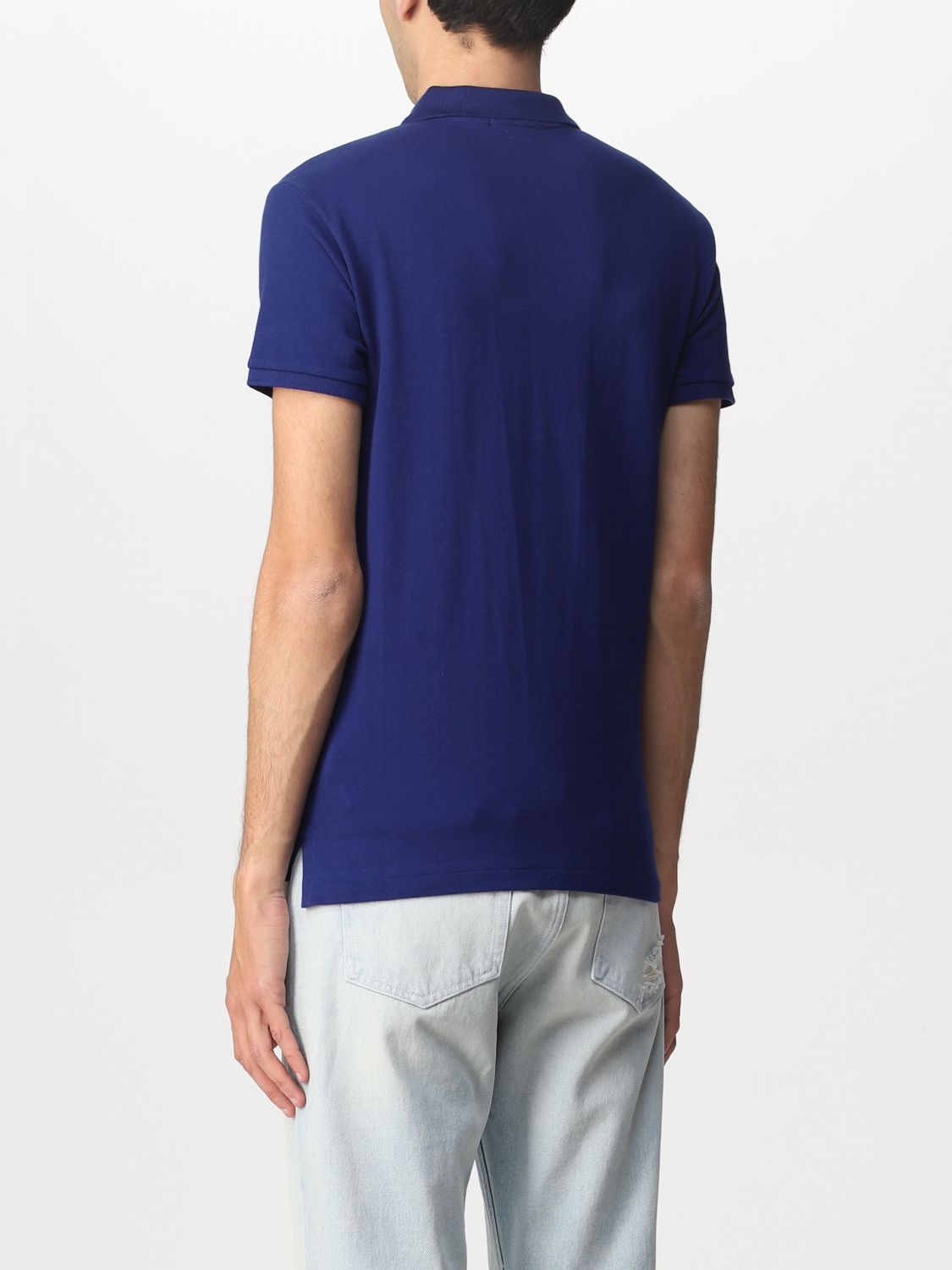폴로 셔츠 폴로 랄프 로렌: 폴로 셔츠 Polo Ralph Lauren 남성 블루 2 2