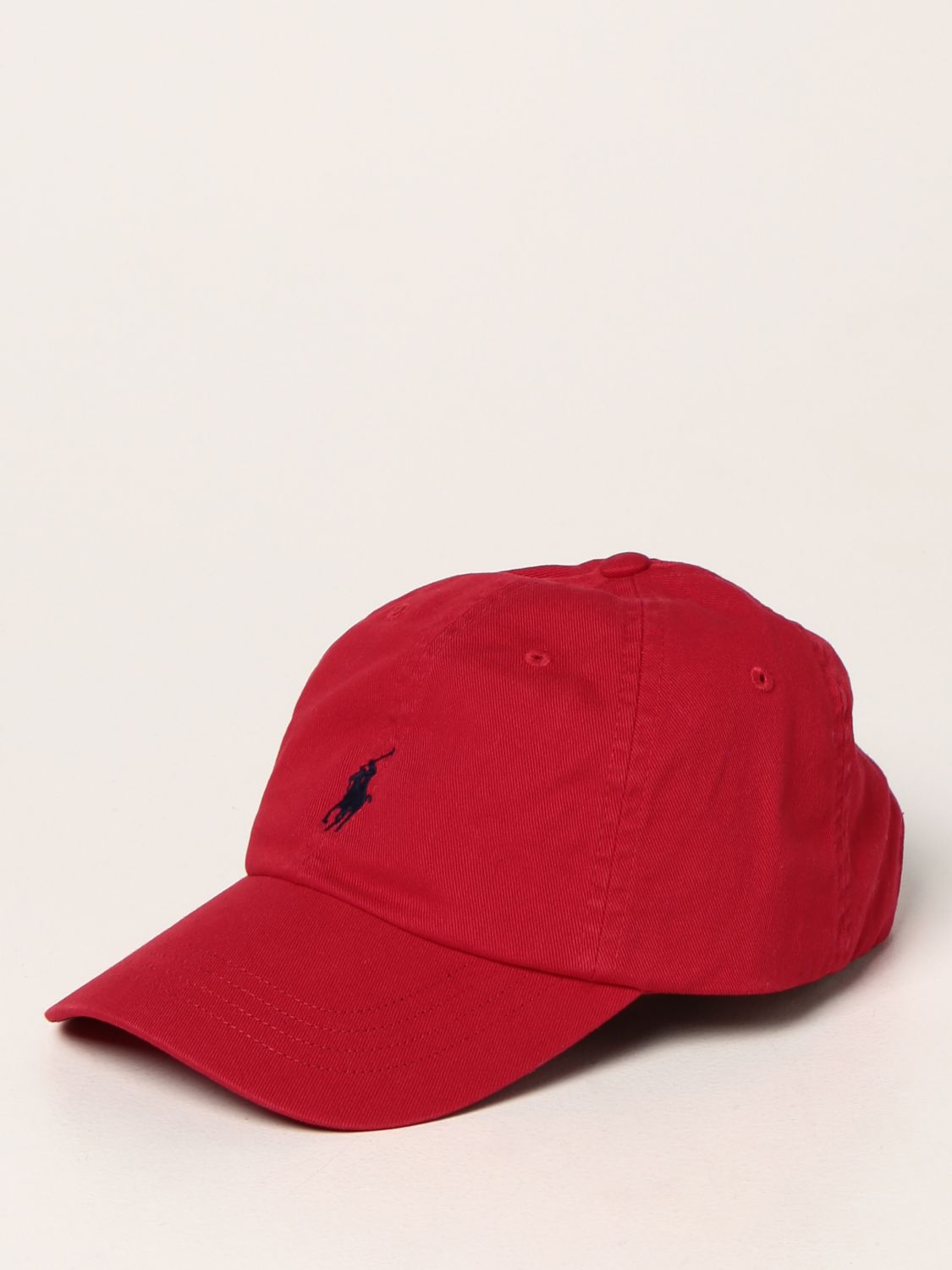 帽子 Polo Ralph Lauren: Polo Ralph Lauren帽子男士 红色 1