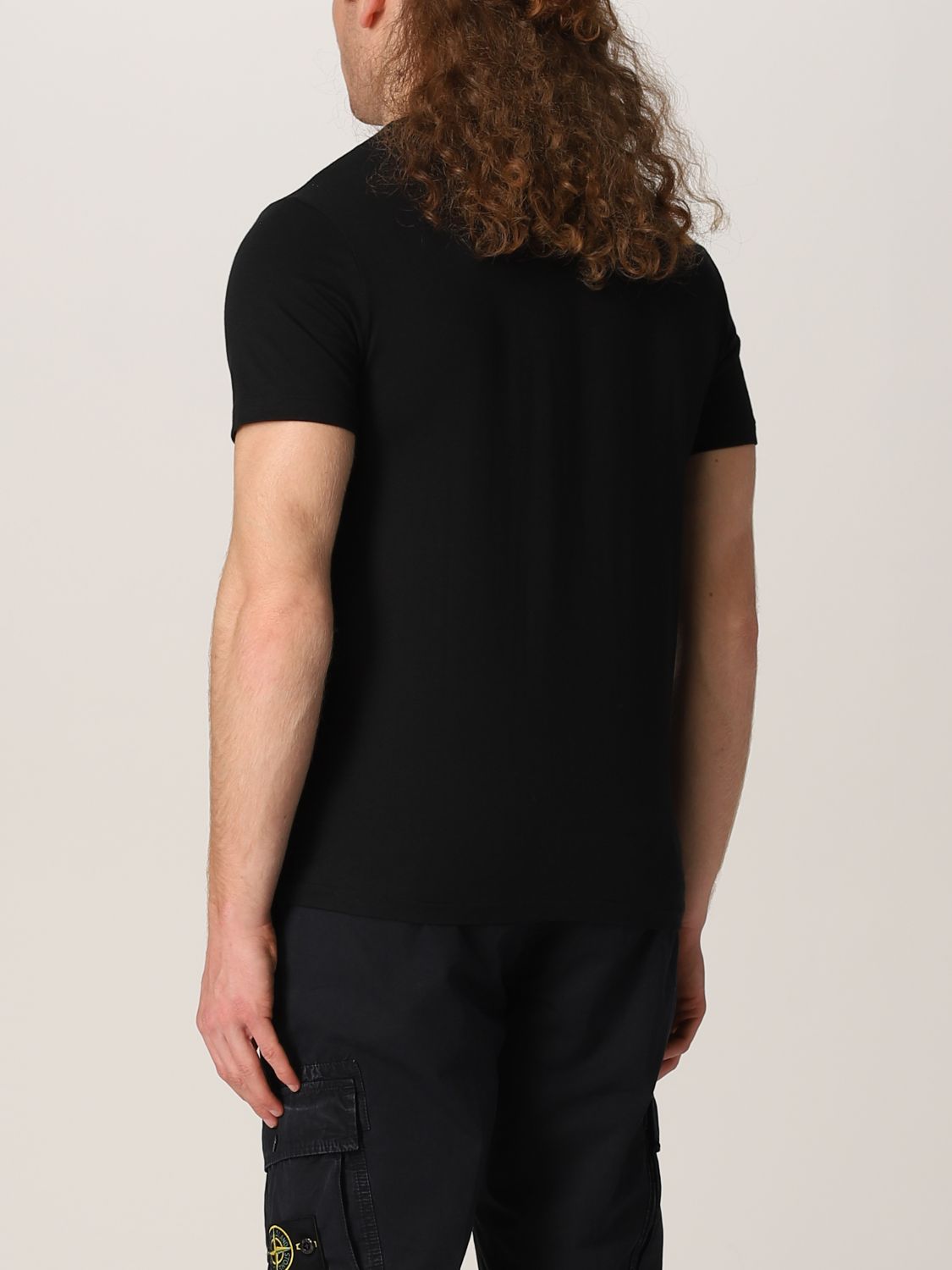 T-shirt Polo Ralph Lauren: T-shirt Polo Ralph Lauren in cotone con logo nero 2