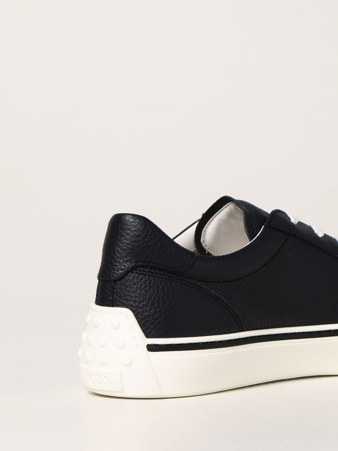 Sneakers Tod's: Tod's textured leather sneakers blue 3