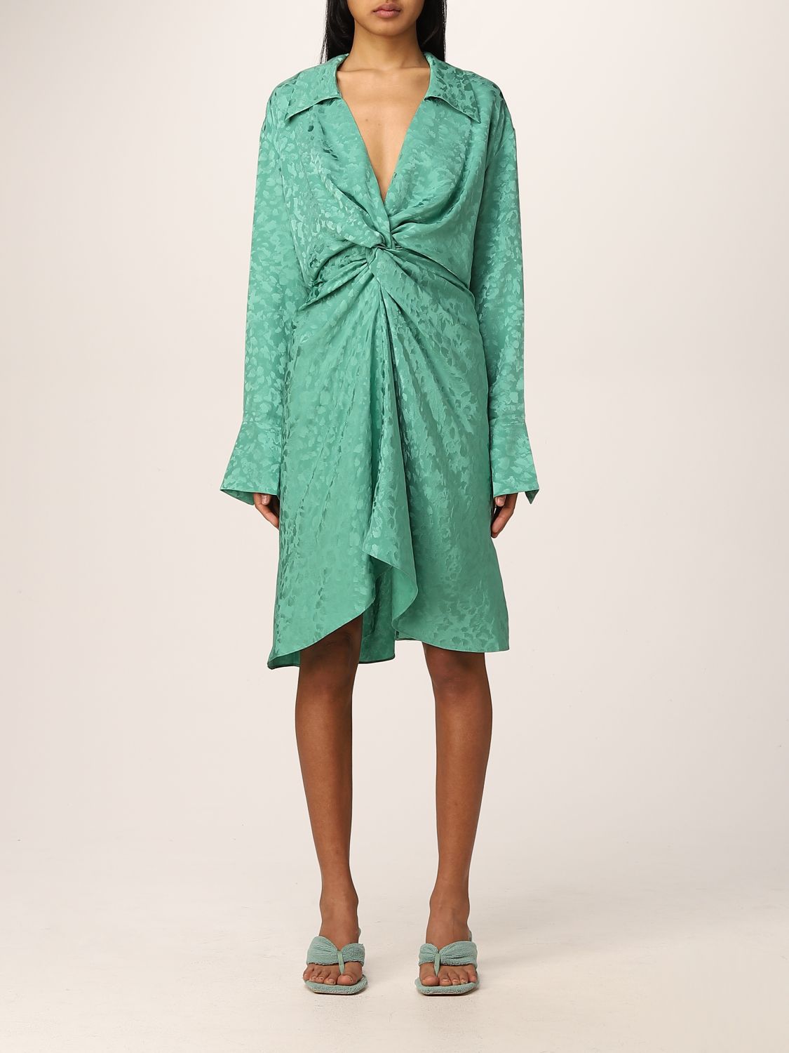 ZADIG & VOLTAIRE: dress for woman - Green | Zadig & Voltaire dress ...