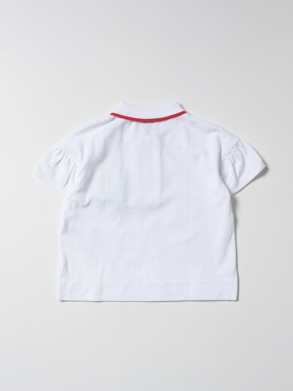 Polo Shirt Burberry: Burberry Martina piqué cotton polo t-shirt with stripes white 2