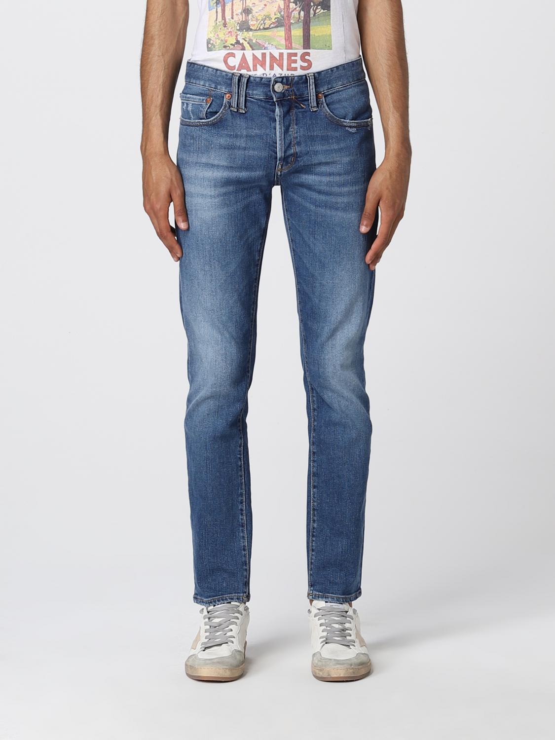 Cycle Jeans In Washed Denim ModeSens