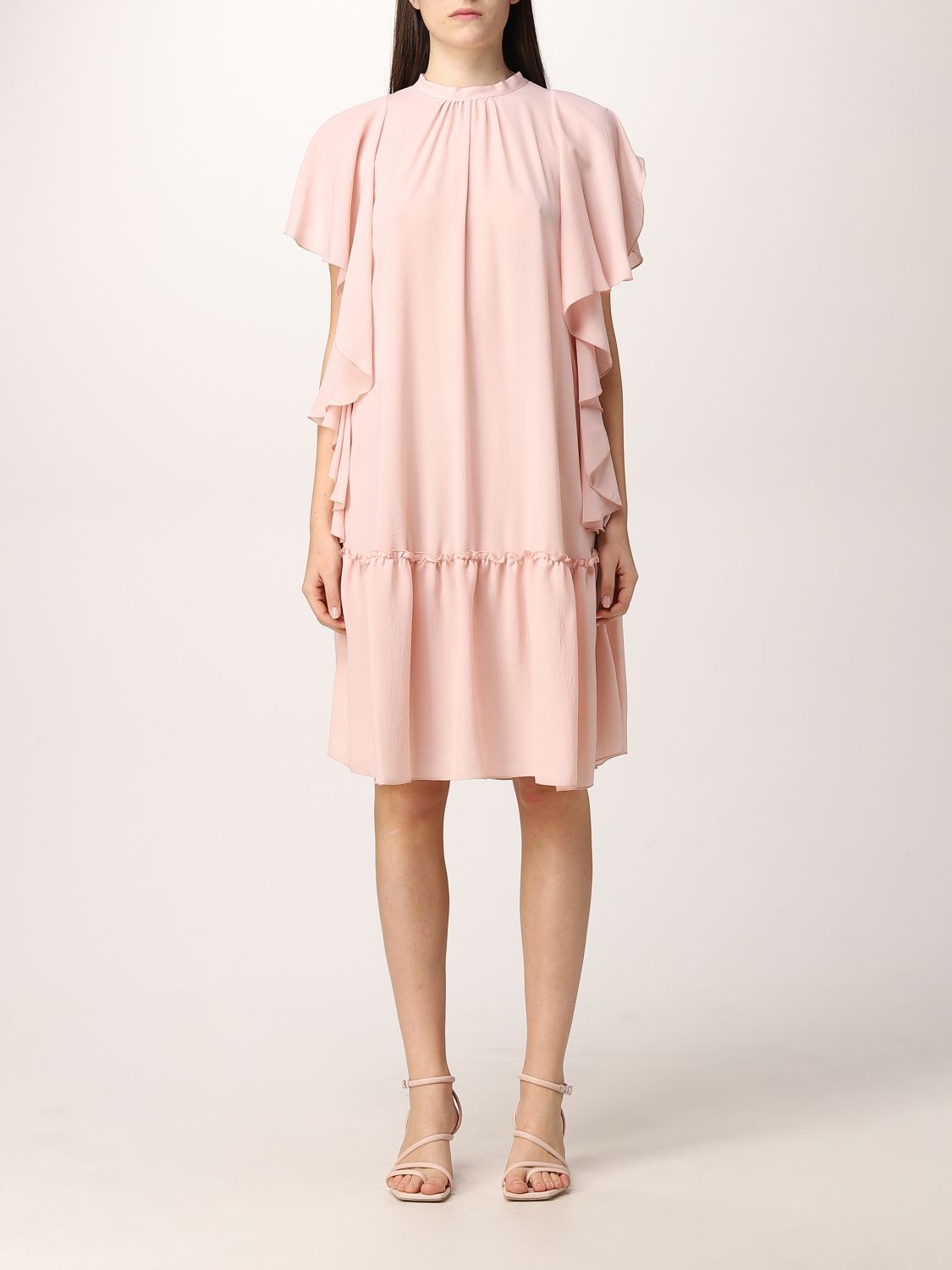 Dress Hanita: Dress women Hanita blush pink 1