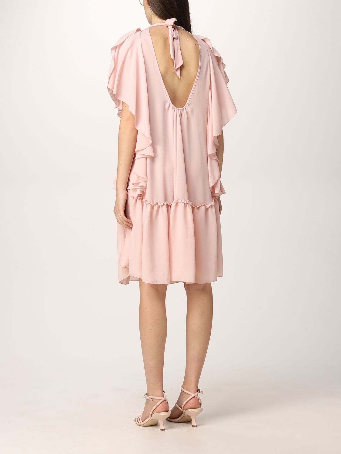 Dress Hanita: Dress women Hanita blush pink 2