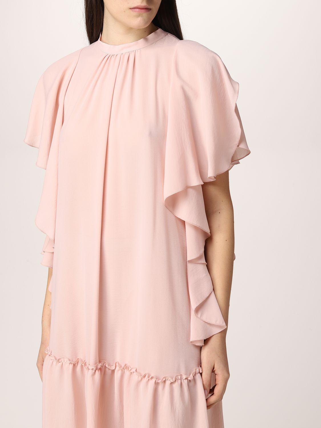 Dress Hanita: Dress women Hanita blush pink 3
