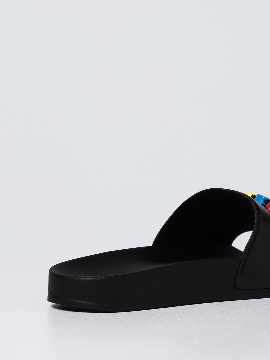 moschino slides cheap