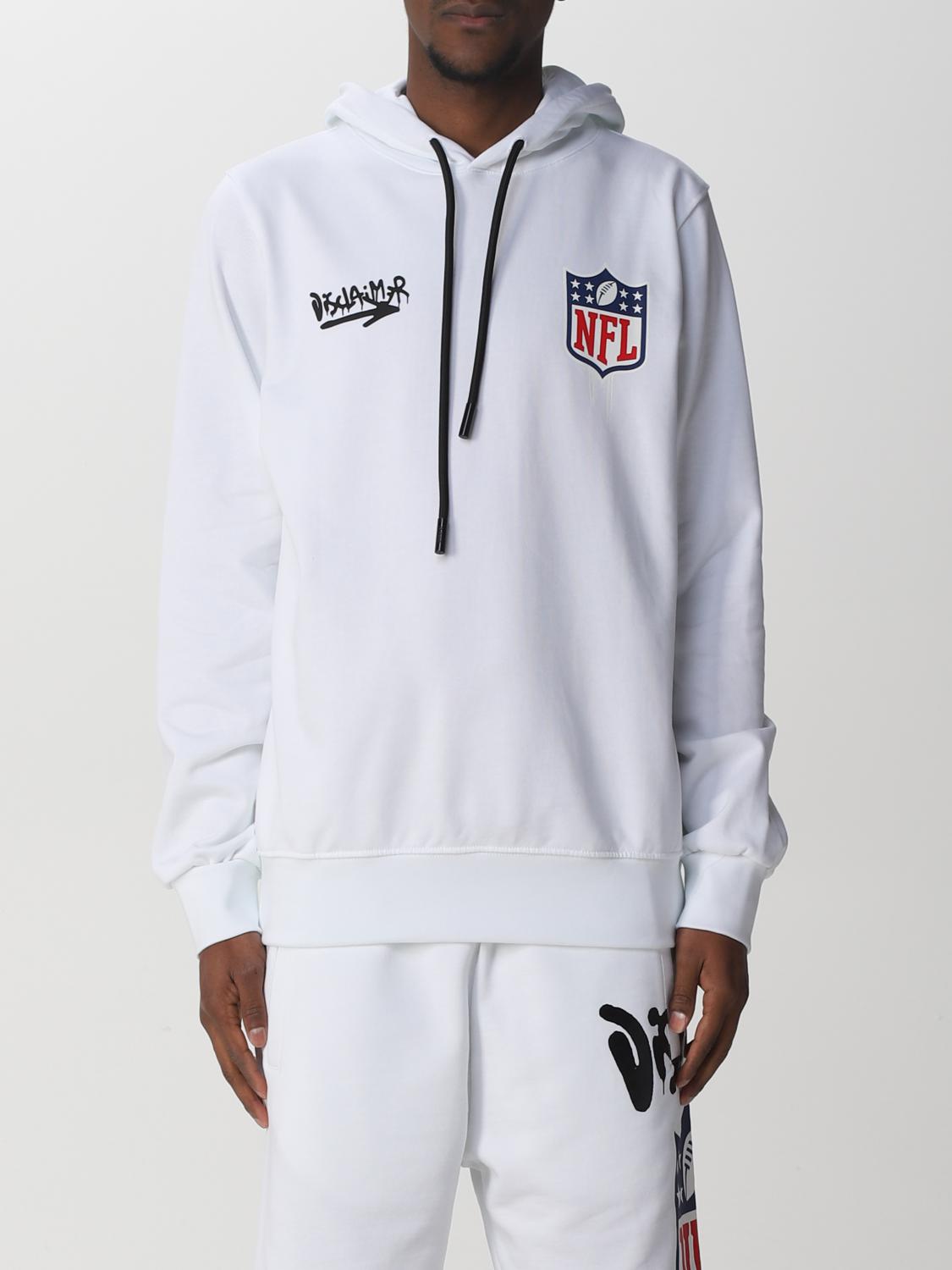 Male NFL Alumni Ventures, Men's Hoodie, White Logo