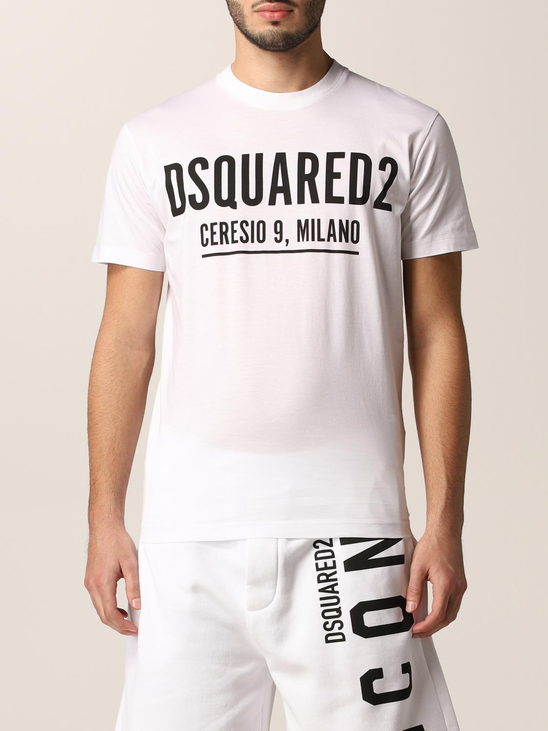 dsquared shorts and t shirt