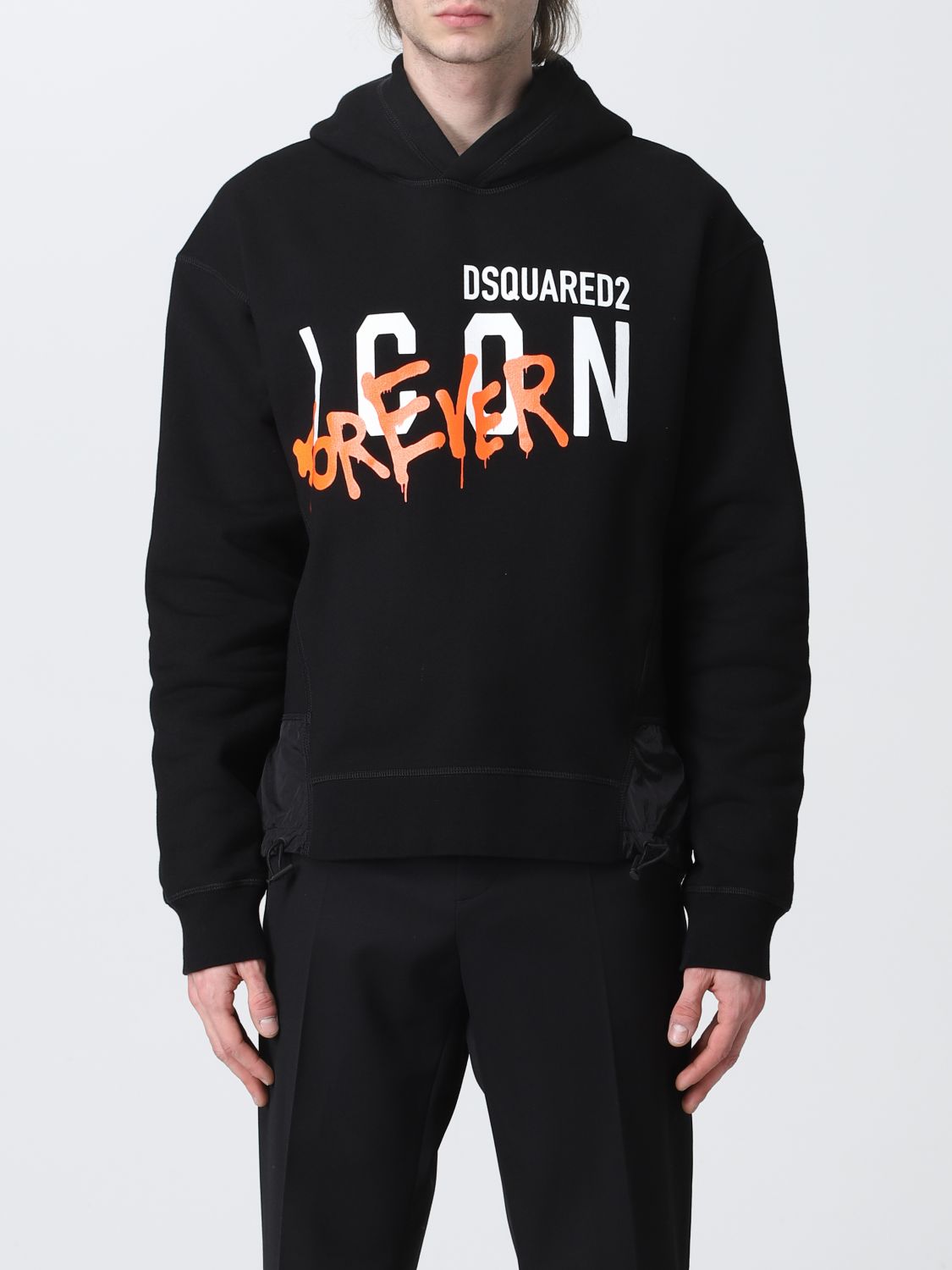 Icon Forever Dsquared2 cotton sweatshirt with logo