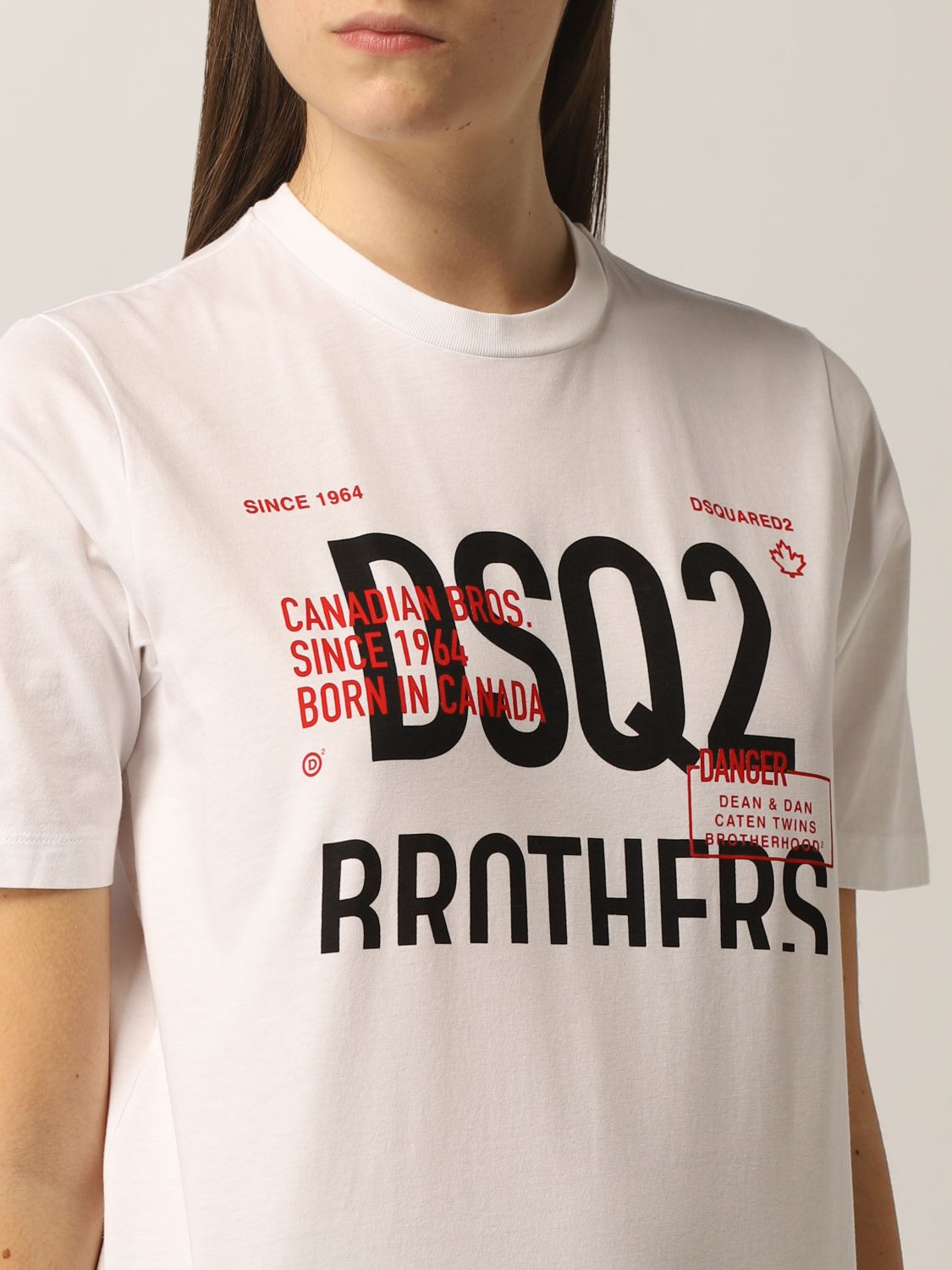 Dsquared2 cotton T-shirt with logo