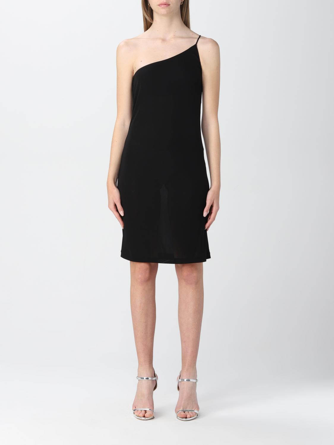 Dsquared2 Synthetic Fibers Dress In Black