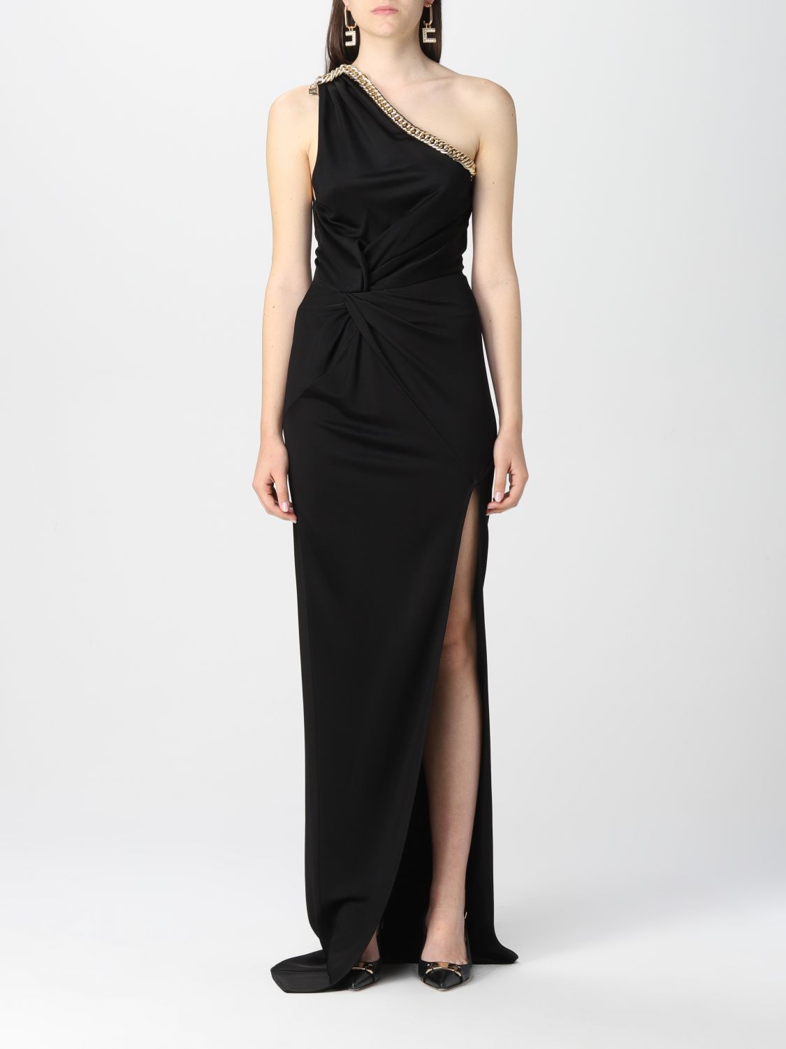 Dress Elisabetta Franchi: Elisabetta Franchi dress for woman black 1