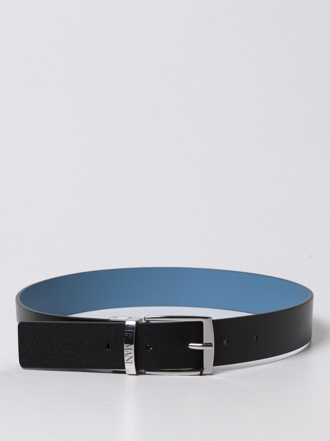 Belt Emporio Armani: Reversible Emporio Armani belt blue 1 2