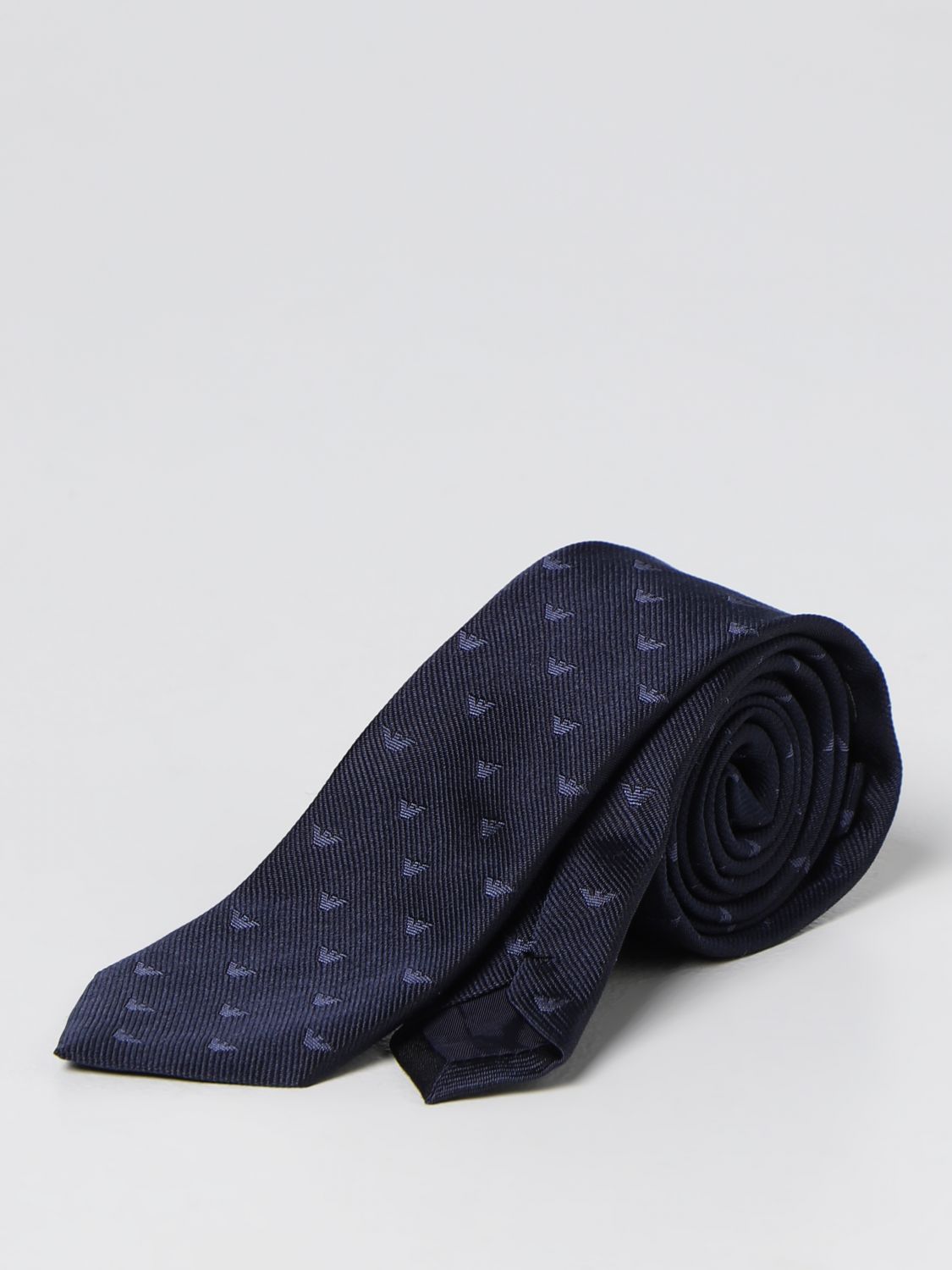 Corbata Emporio Armani: Corbata Emporio Armani para niños azul oscuro 1