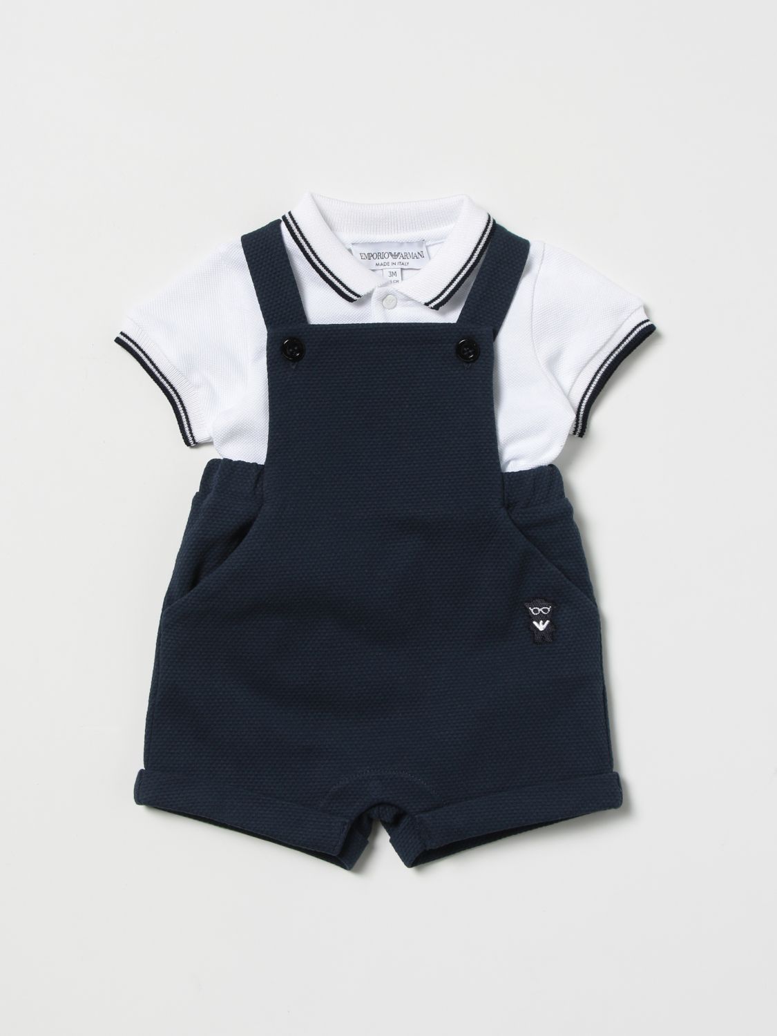 Baby-Overall Emporio Armani: Emporio Armani Baby Baby-Overall blau 1