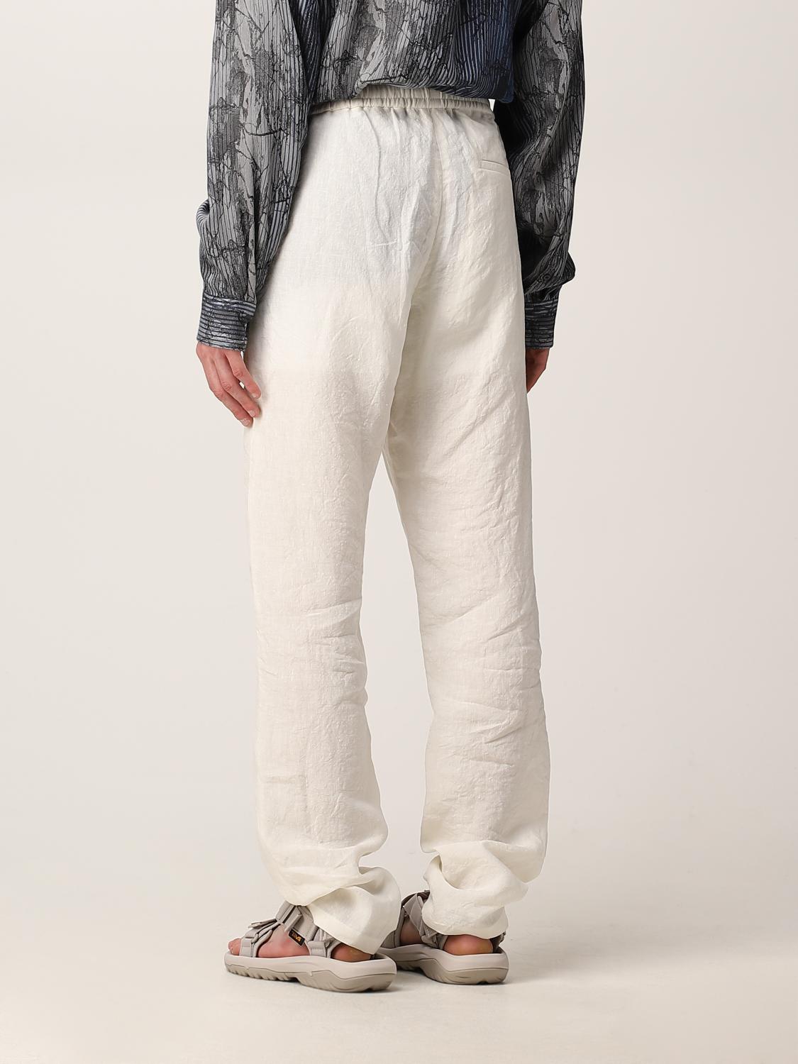 armani linen pants