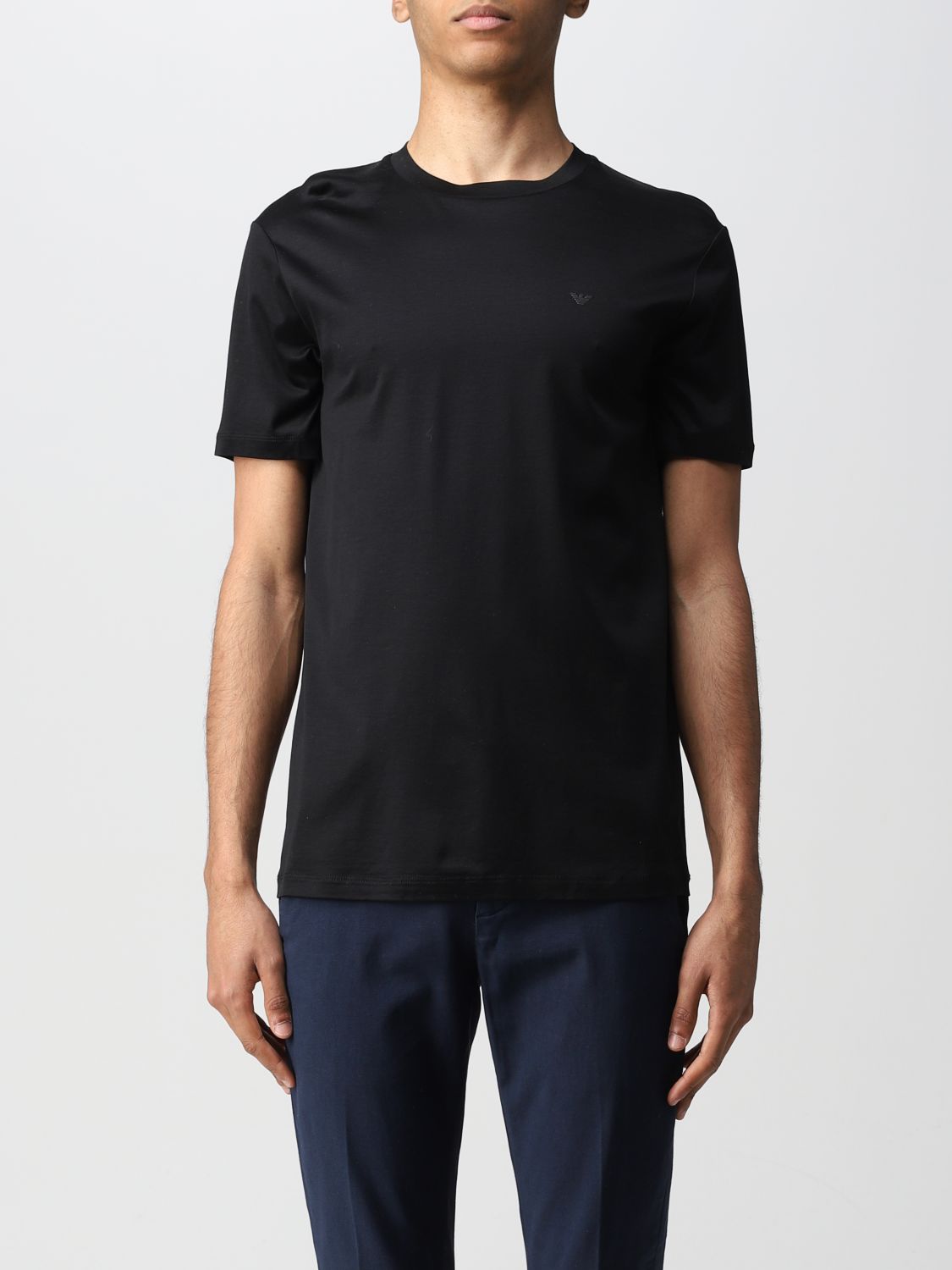 emporio armani black tshirt