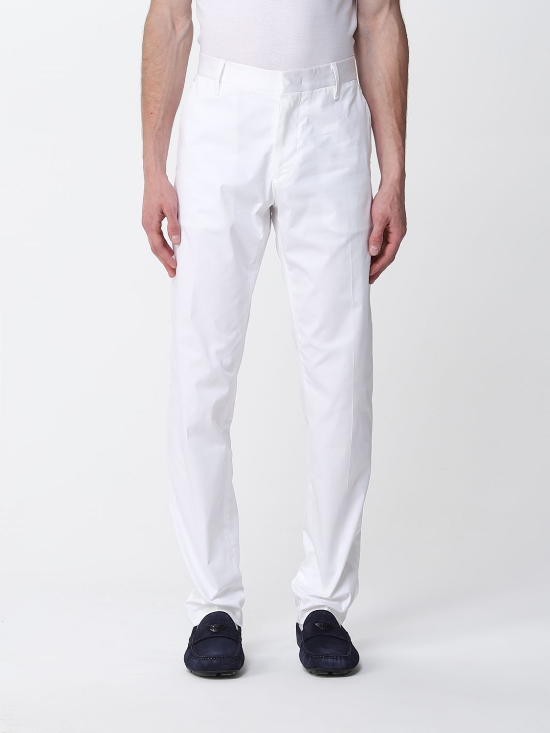 Pants Emporio Armani: Pants men Emporio Armani white 1