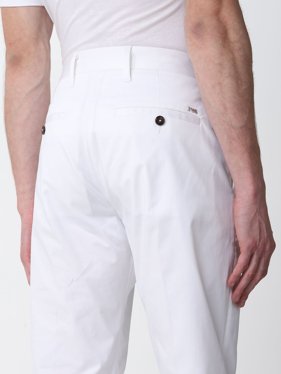 Pants Emporio Armani: Pants men Emporio Armani white 3