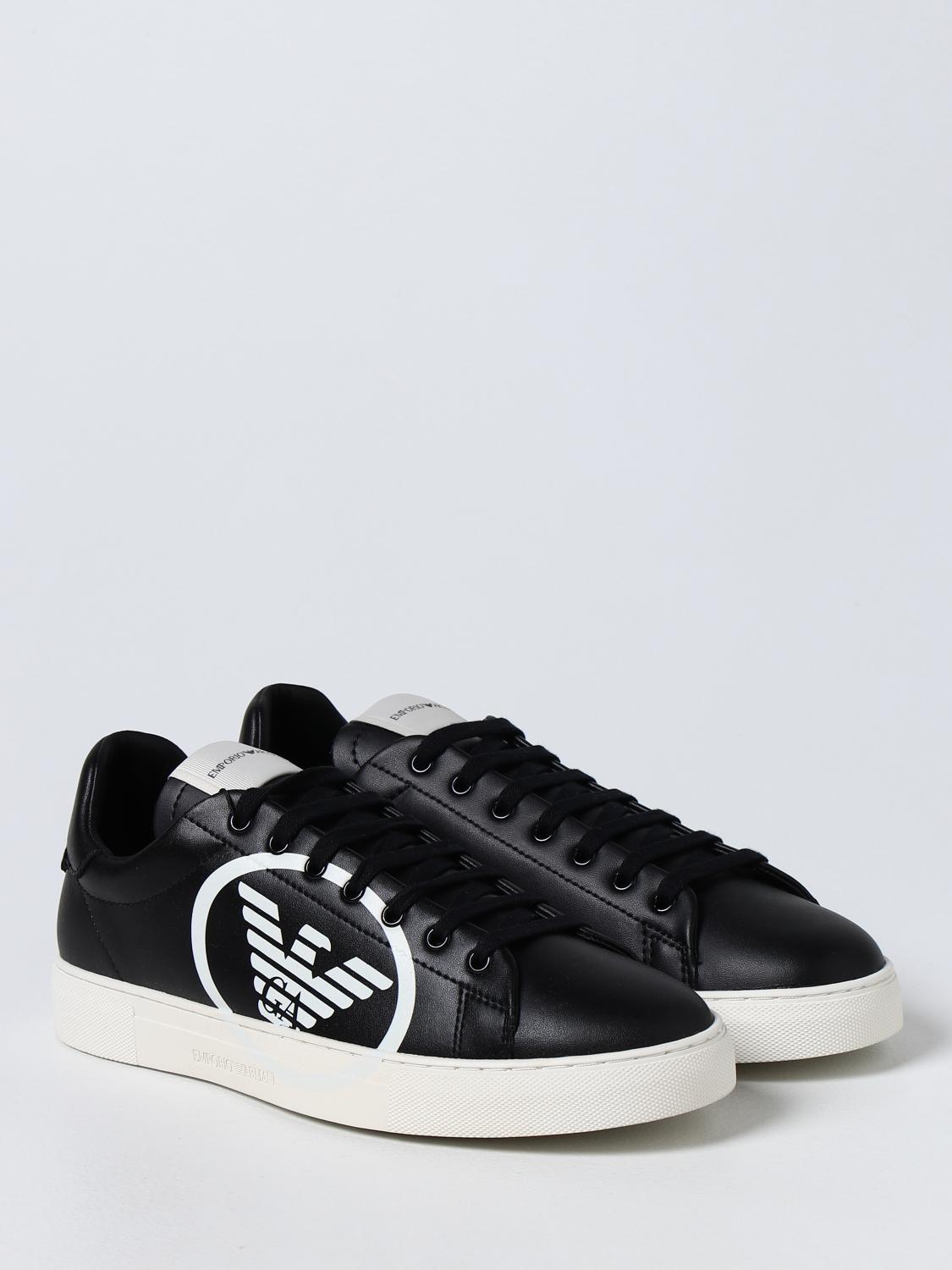 EMPORIO ARMANI: Zapatos hombre - Negro | Zapatillas Emporio Armani  X4X554XM990 GIGLIO.COM