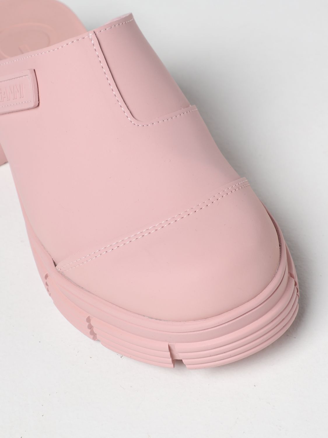 Обувь без каблука Ganni: Обувь без каблука Ganni для нее розовый 5
