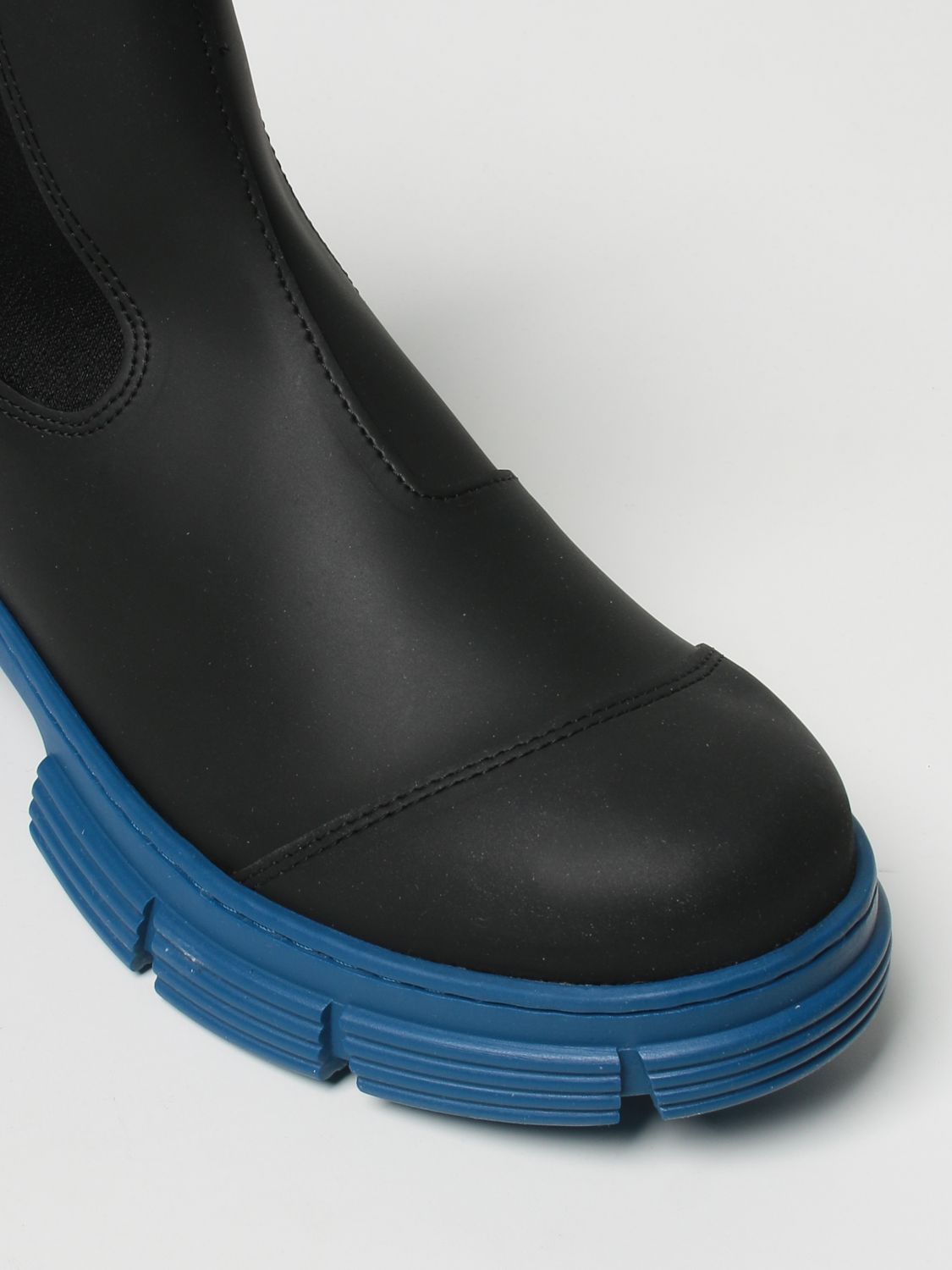 Botines planos Ganni: Zapatos mujer Ganni azul oscuro 4