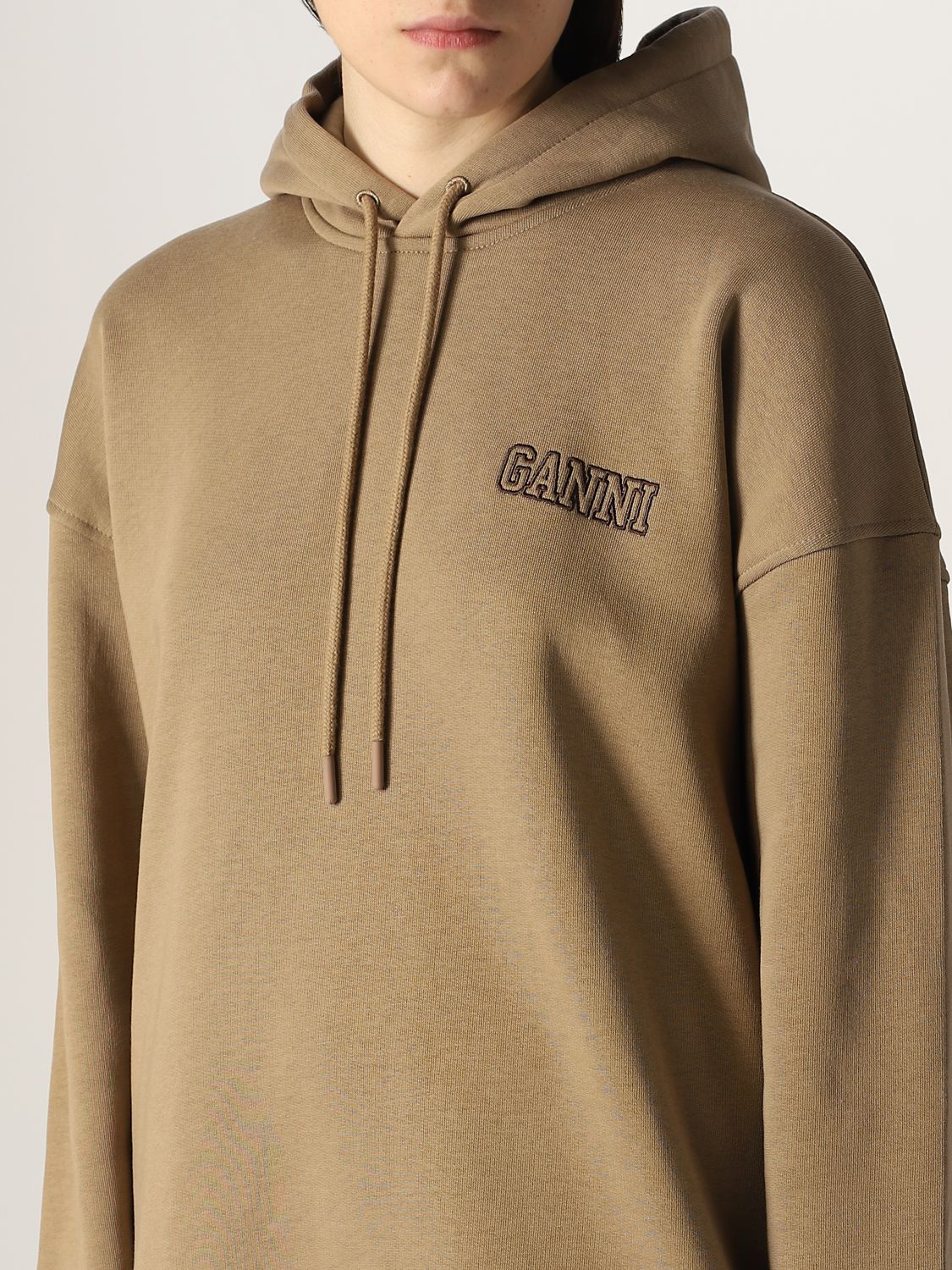 Beige Censored Pullover Hoodie - GBNY