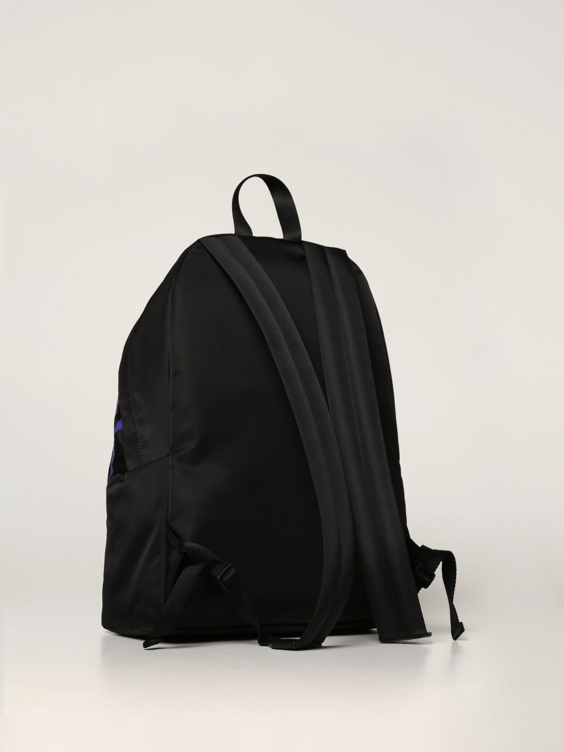 Backpack Gcds: Gcds nylon backpack with prints black 3