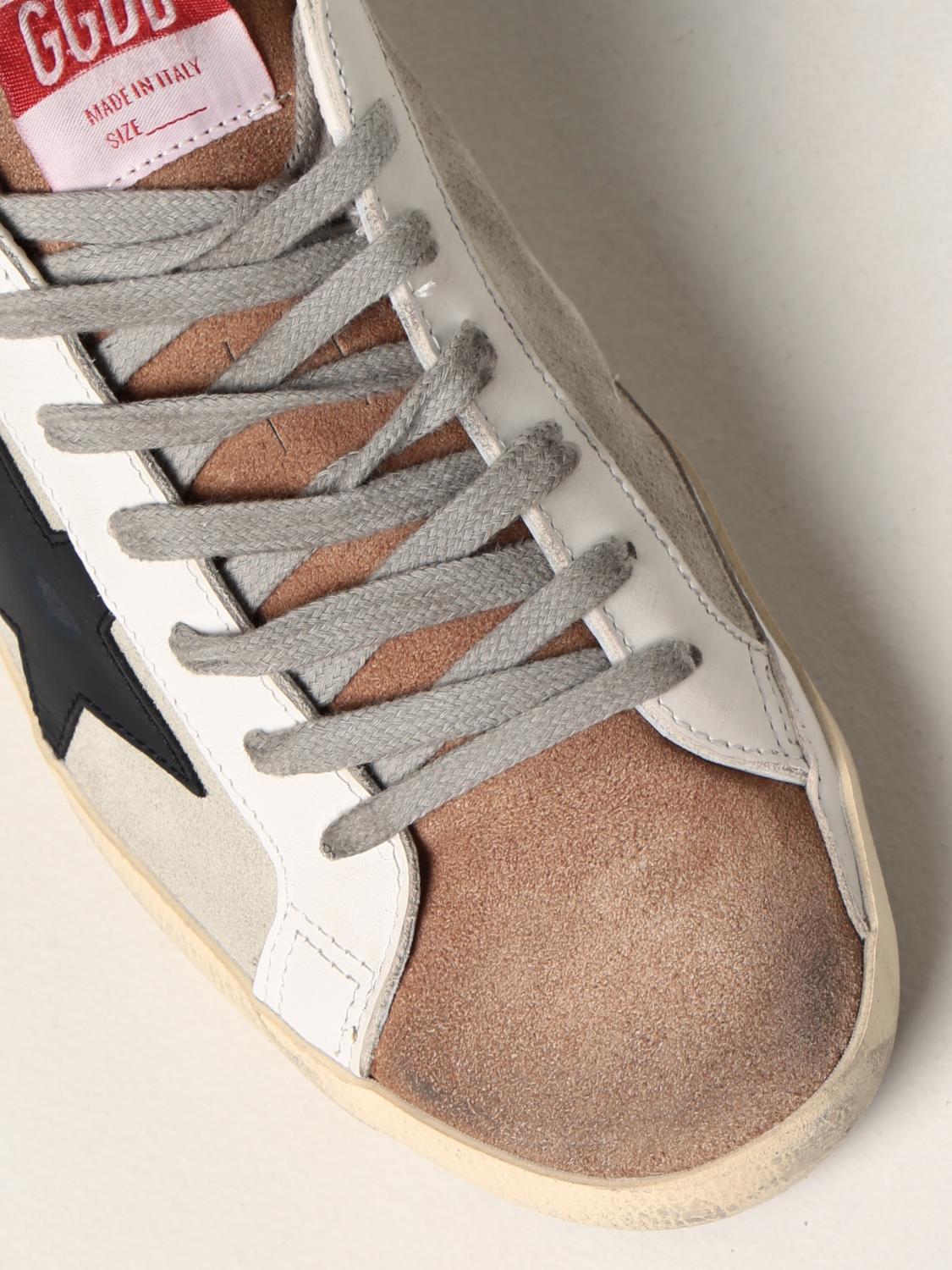GOLDEN GOOSE: Baskets homme - Jaune Crème | Baskets Golden Goose