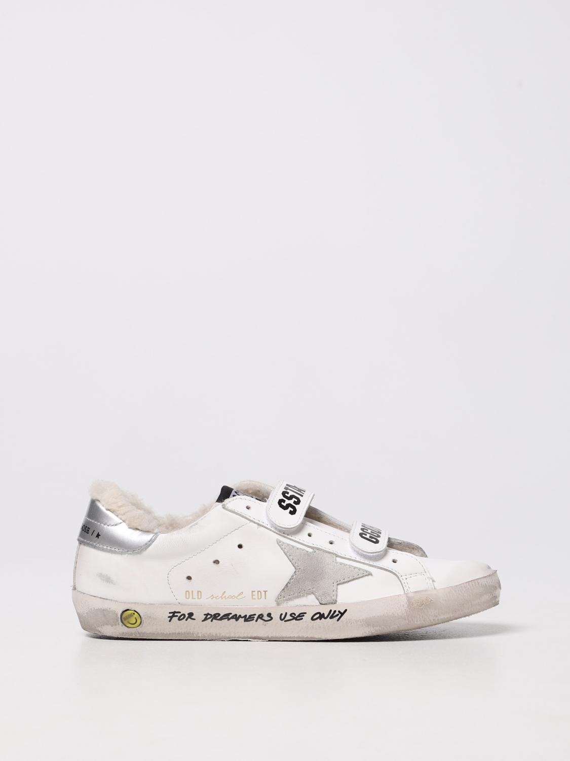 golden goose white shoes