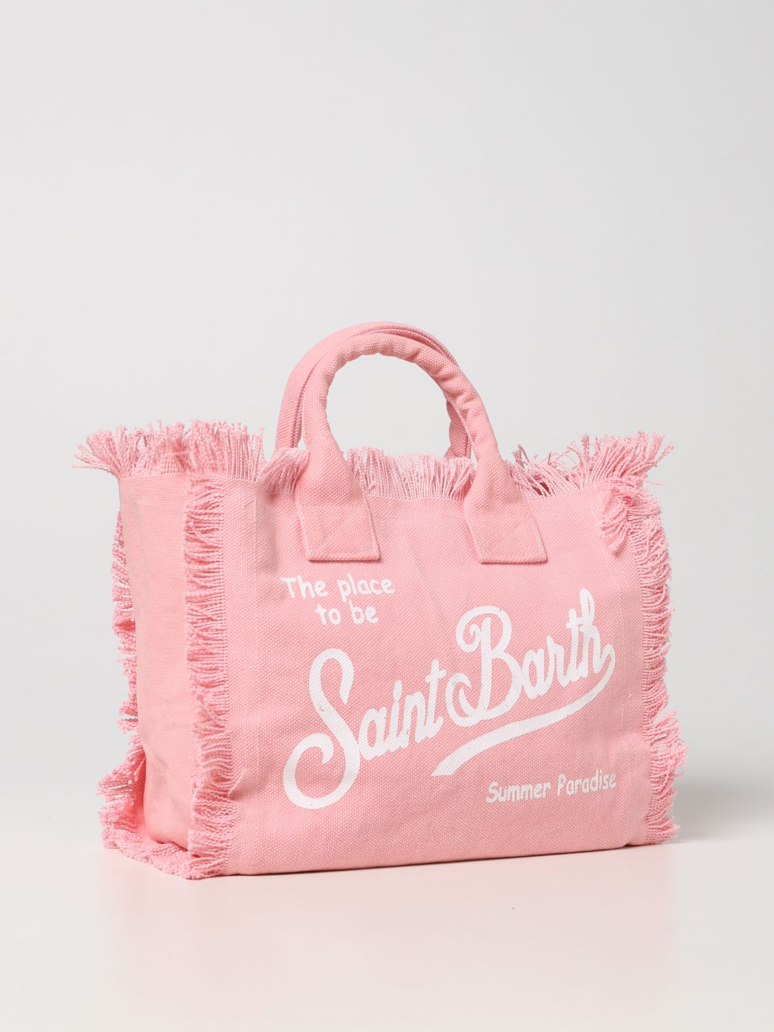 Mc2 Saint Barth - Cotton Beach Bag For Girls -  shop online