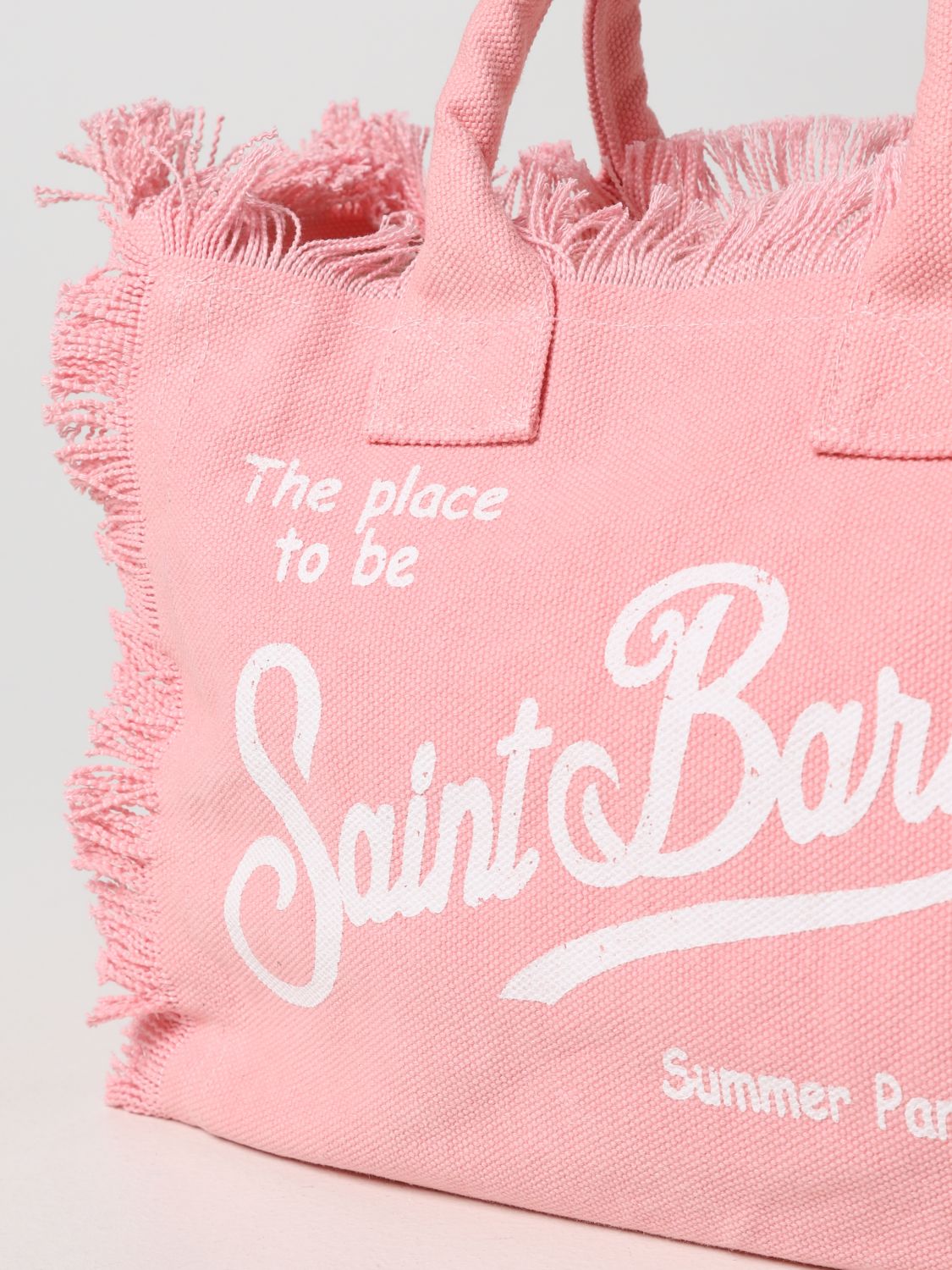 Cloth tote MC2 Saint Barth Pink in Cloth - 35471935