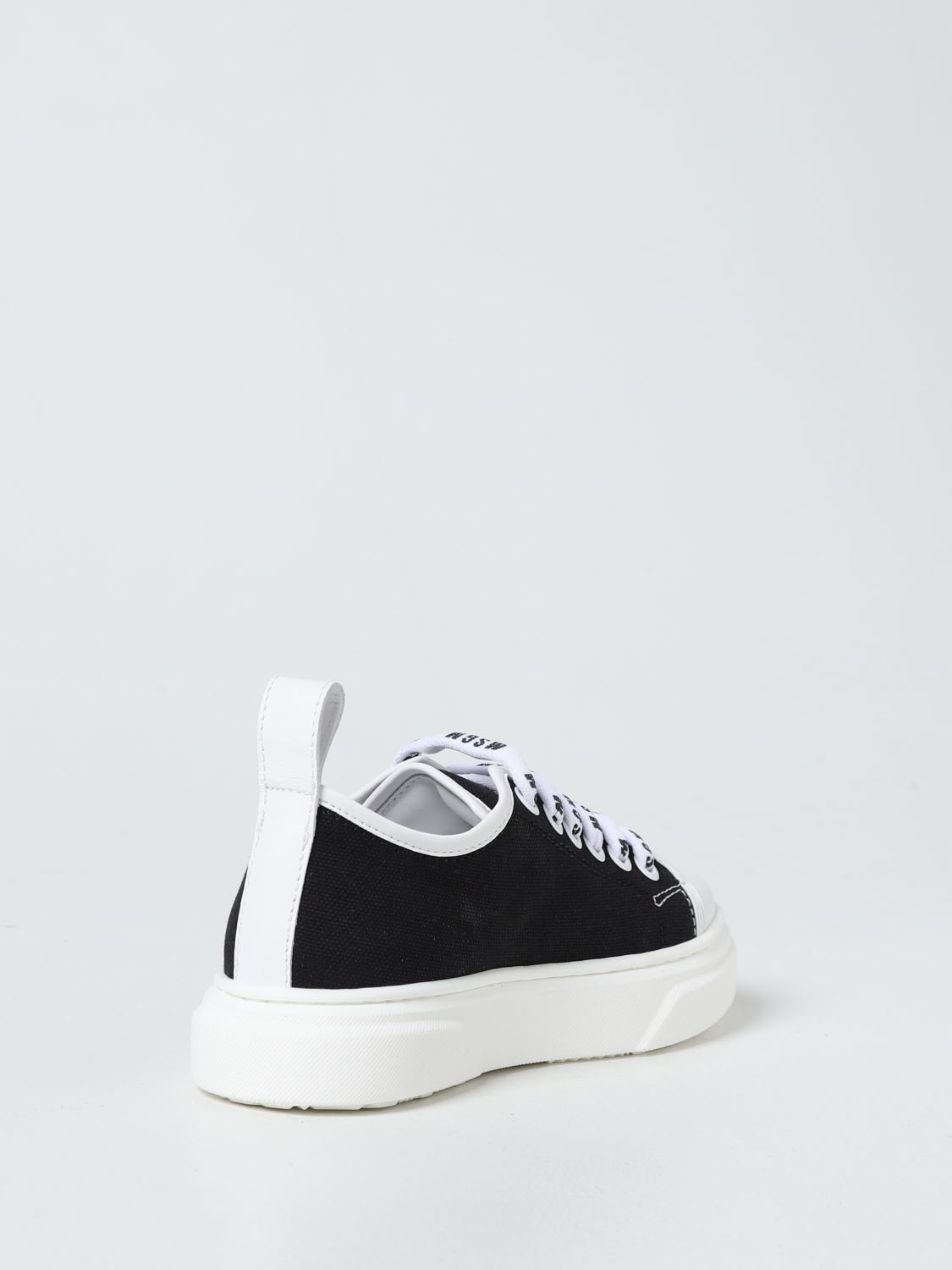 MSGM KIDS: sneakers in stretch knit - Black  Msgm Kids shoes 69130 online  at