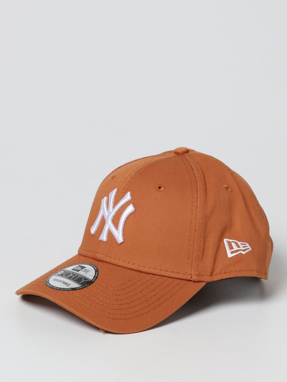 Hat New Era: New Era baseball cap with NY logo orange 1