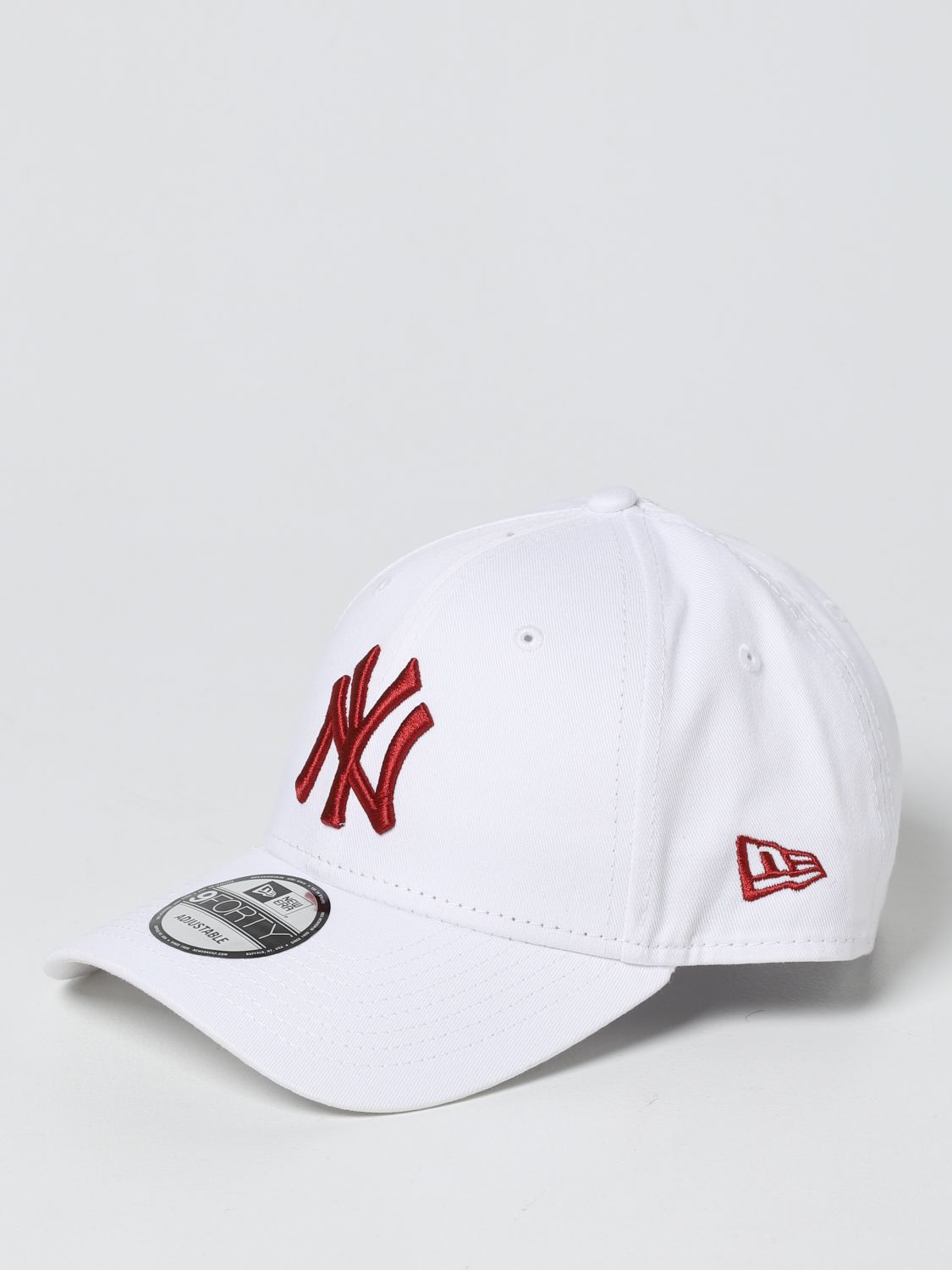 Hat New Era: New Era baseball cap with NY logo white 1