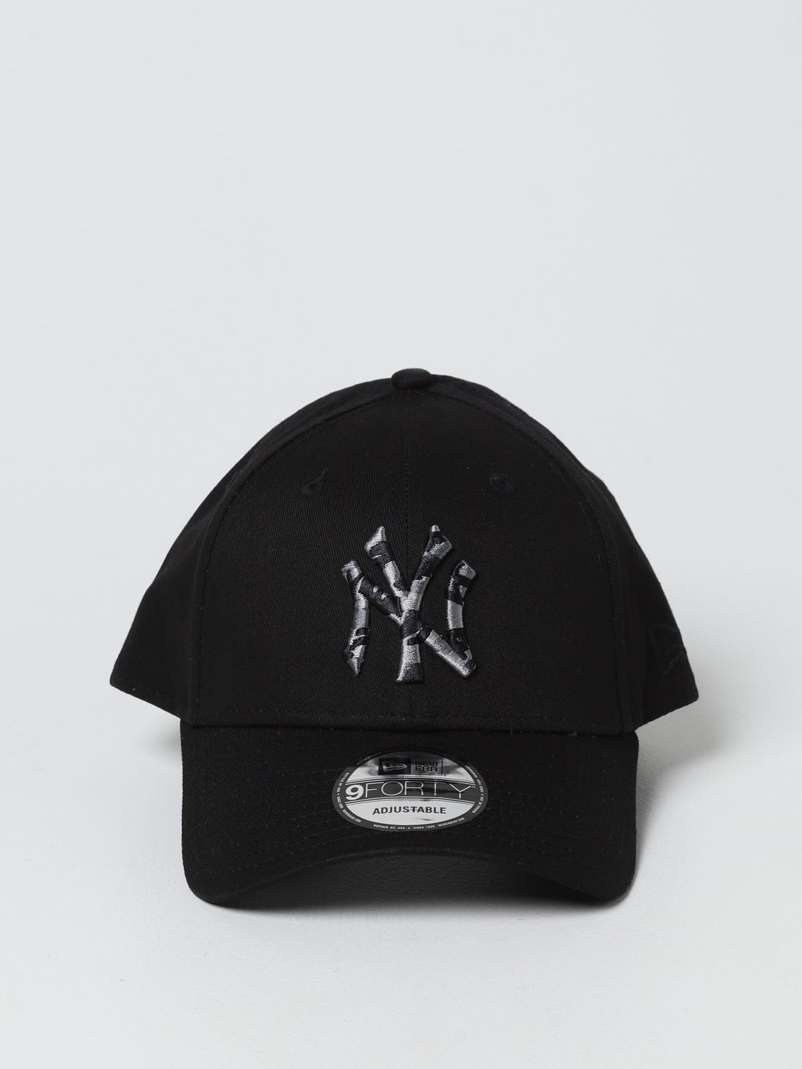 Hat New Era: New Era baseball cap with NY logo black 2