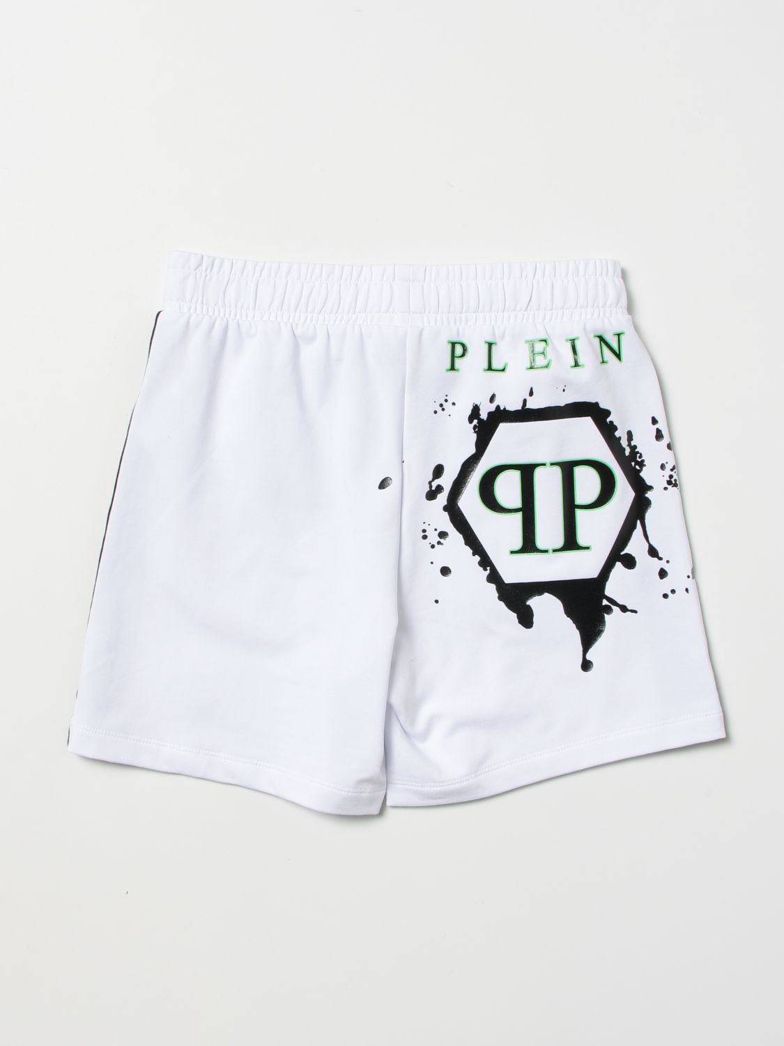 Shorts Philipp Plein: Philipp Plein shorts for boys white 2
