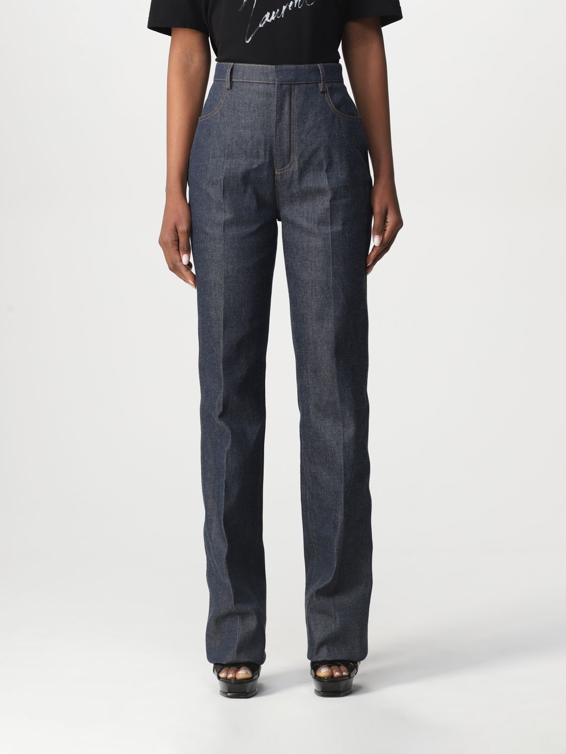Jeans Saint Laurent: Saint Laurent cotton denim jeans denim 1