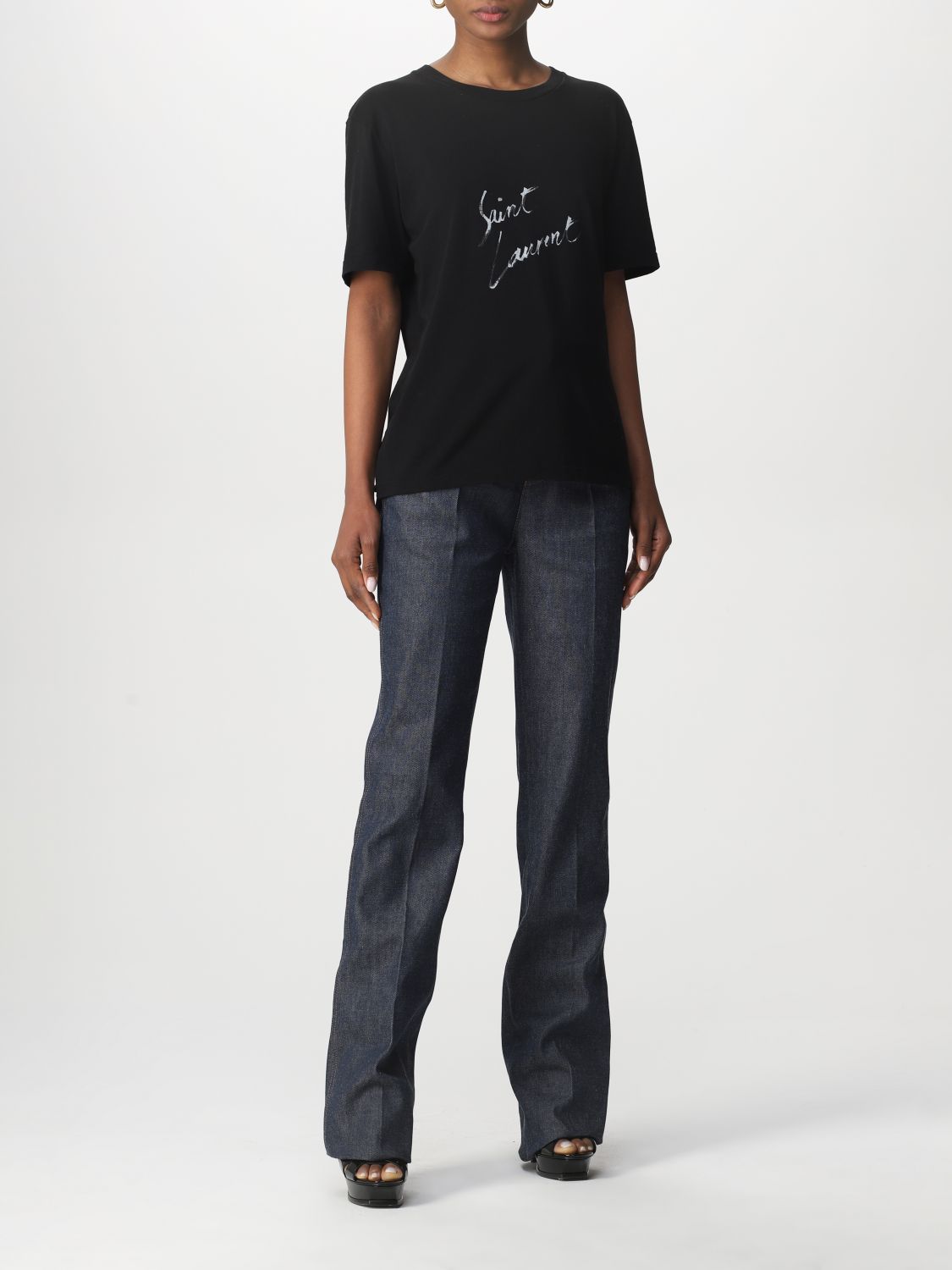 Jeans Saint Laurent: Saint Laurent cotton denim jeans denim 2