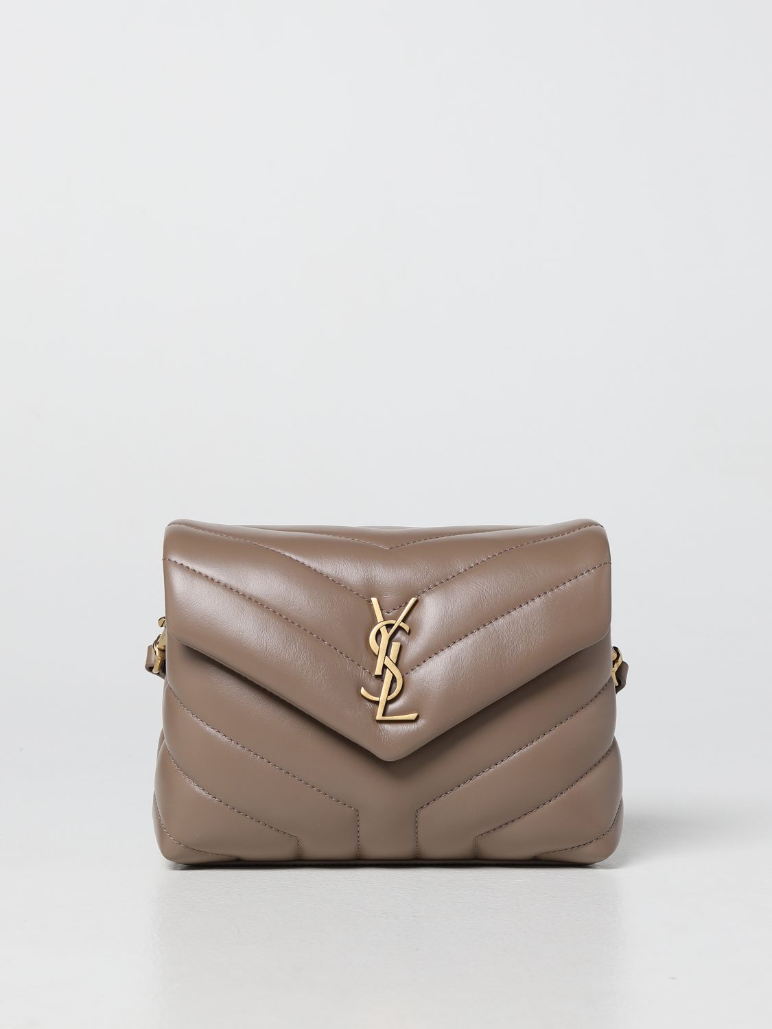 Мини-сумка Saint Laurent: Наплечная сумка Женское Saint Laurent светло-коричневый 1