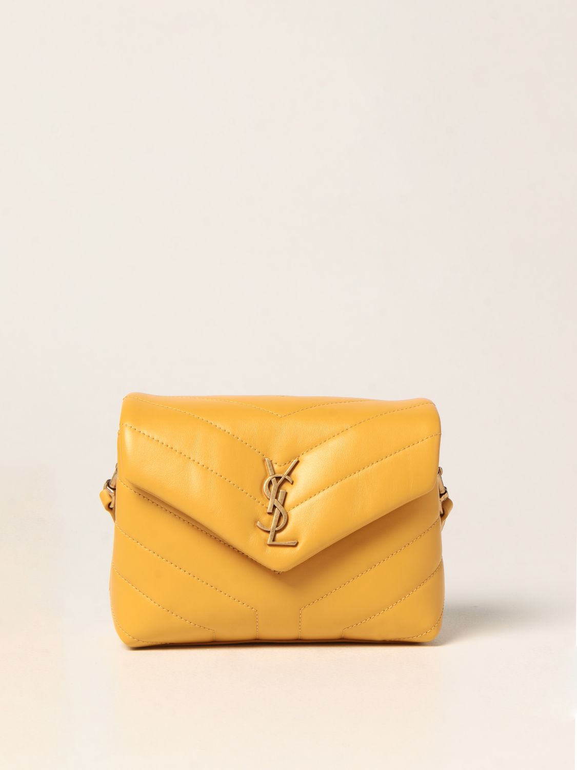 YSL Yellow Horn purse
